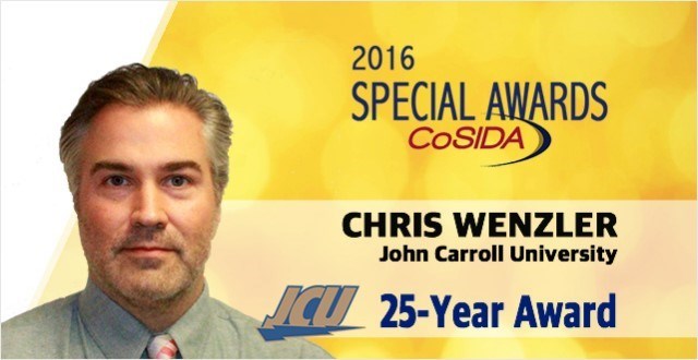 Special Awards Salute: Chris Wenzler (John Carroll), 25-Year Award